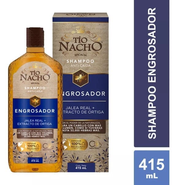 Tío Nacho Shampoo Engrosador x 415 mL Farmex-Fonasa-Persistente